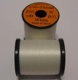 ��������� ���� UNI THREAD 6/0  white 200 yds